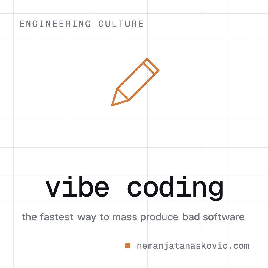 The Fastest Way to Mass Produce Bad Software